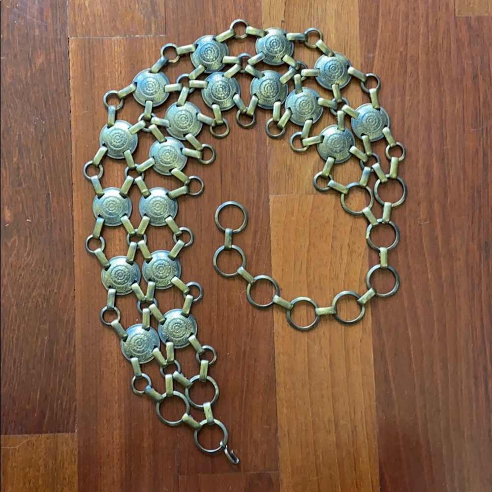 Bohemian Metal Two-Tiered Belt